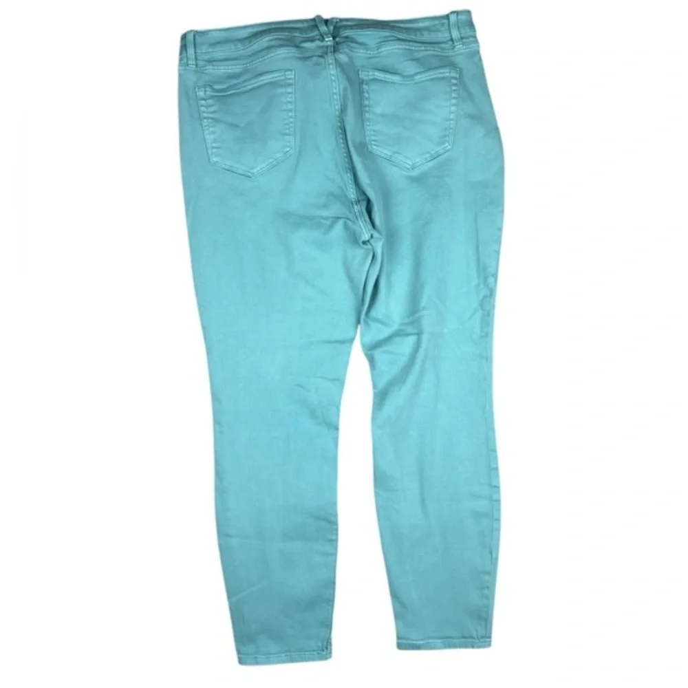 Vineyard Vines Jeans Women’s‎ Size 33 High Rise Skinny Seafoam Green Stretch